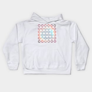 Rainbow palm springs Kids Hoodie